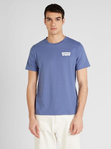 LEVI'S ® Regularen Majica | modra barva: sprednja stran