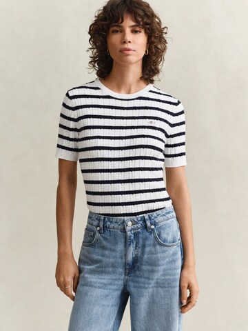 GANT Pulóver - fehér: elől