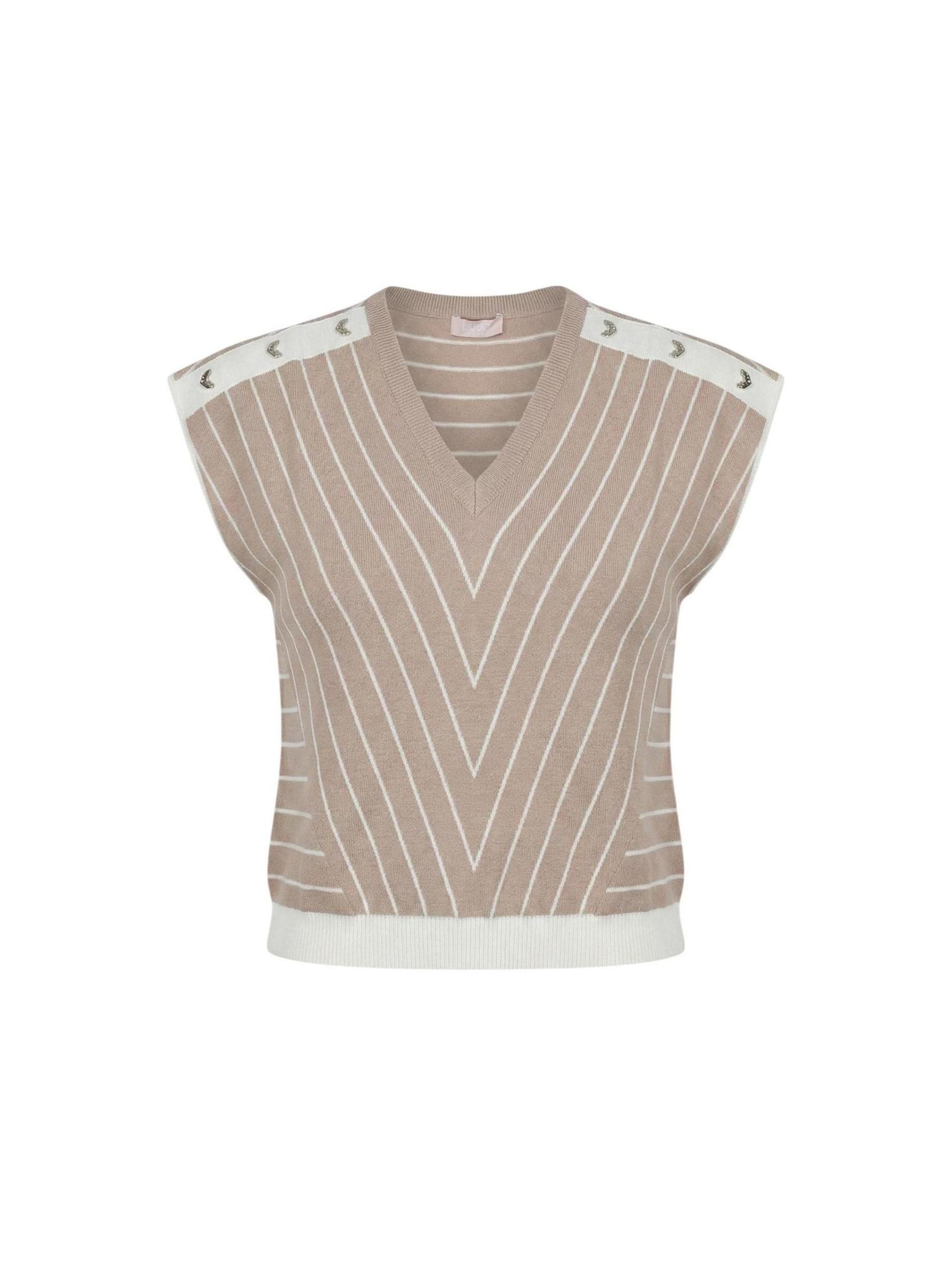 Pullover 'ECS CHIUSA TA6217 MS55N' in XS Liu Jo di colore beige, Visualizzazione prodotti