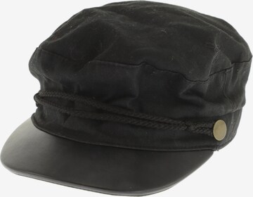 Monki Hat & Cap in One size in Black: front