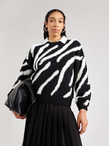 Pulover de la Fabienne Chapot pe negru: față