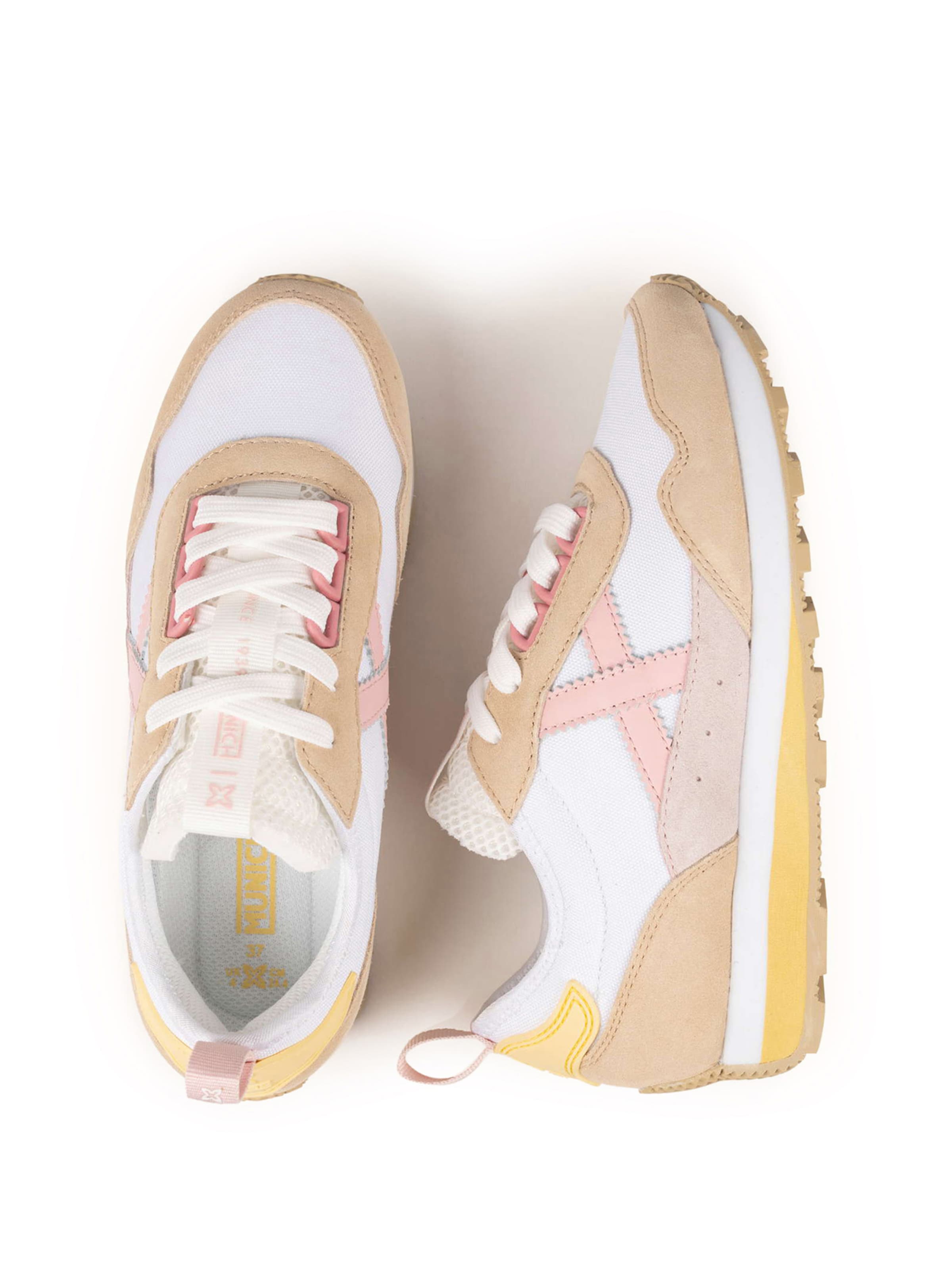 Baskets basses 'Um' MUNICH en rose