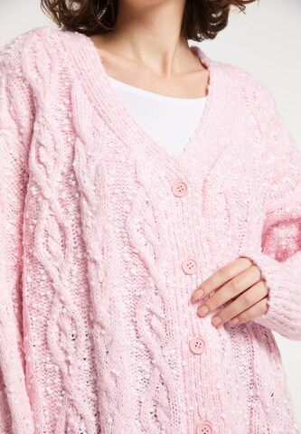 MYMO Strickjacke in Pink