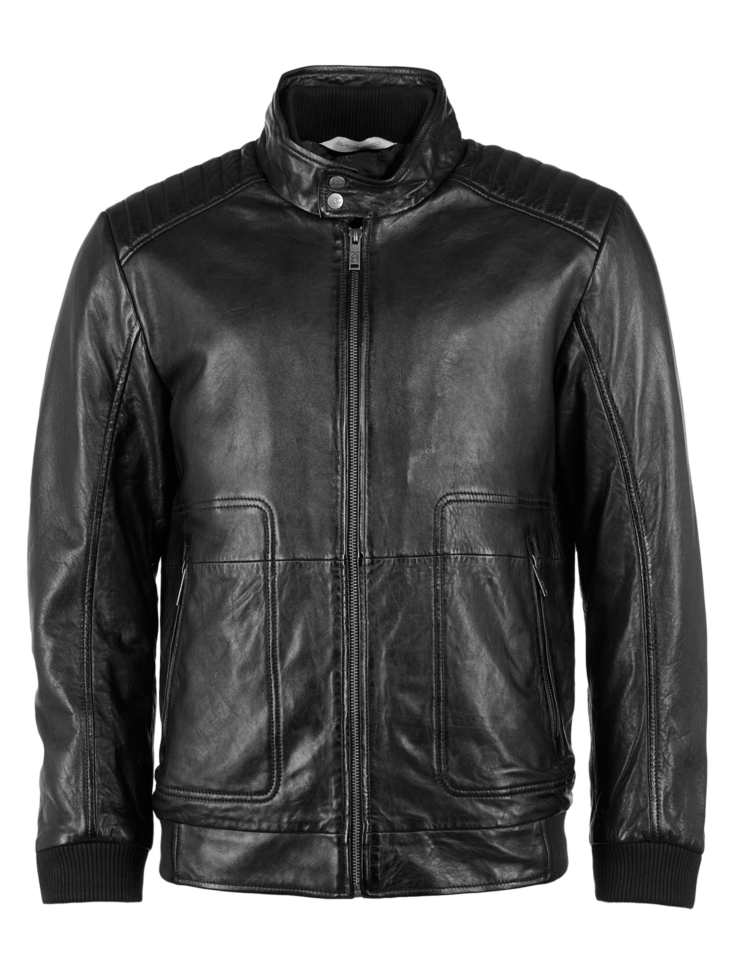 JCC Between-season jacket in Black: front