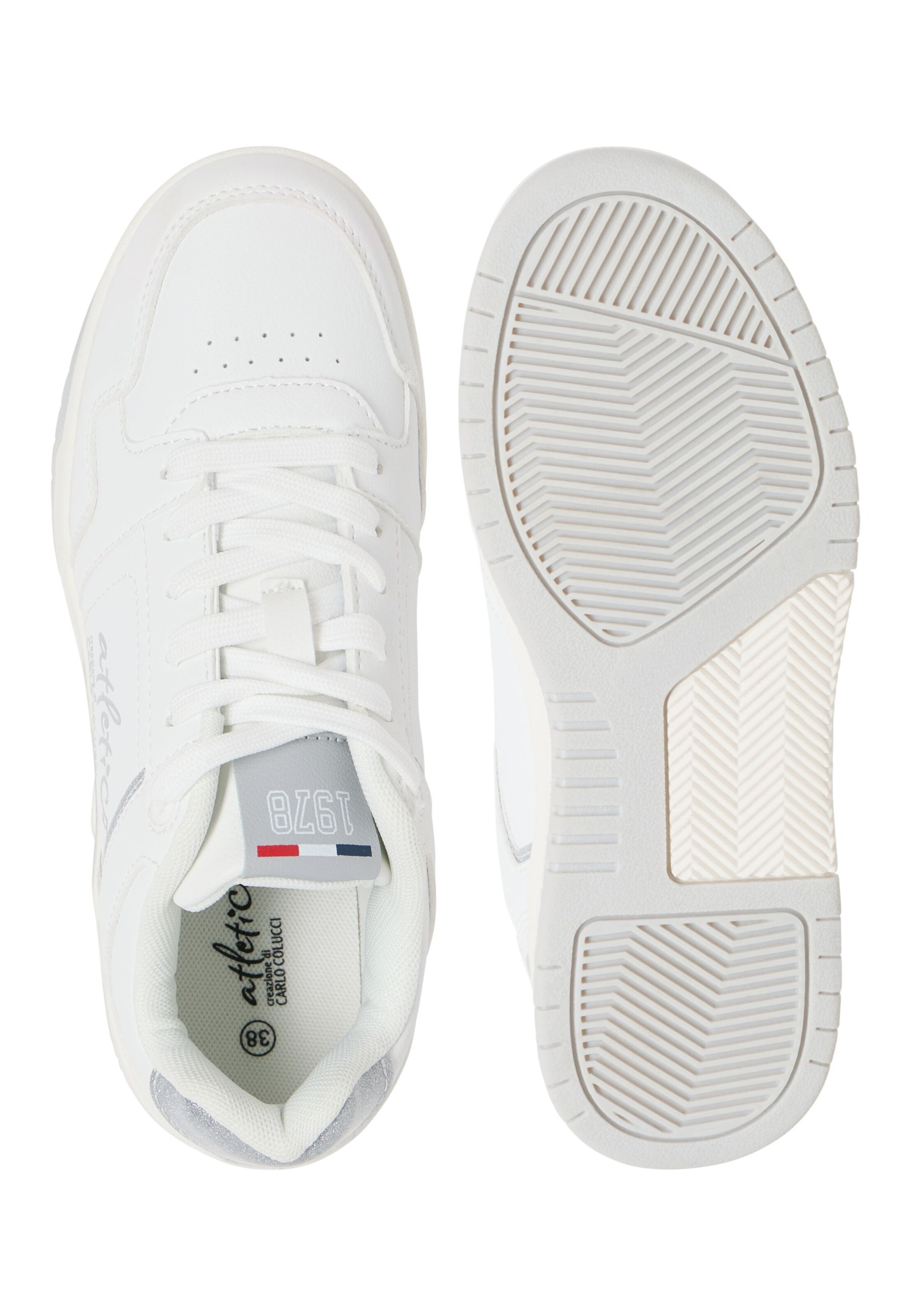 Carlo Colucci Platform trainers 'Enea ' in White