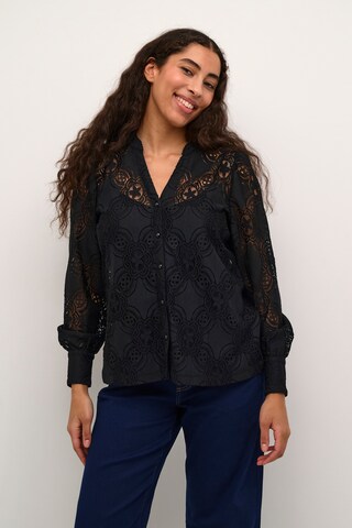 CULTURE Blouse 'Olu' in Black: front