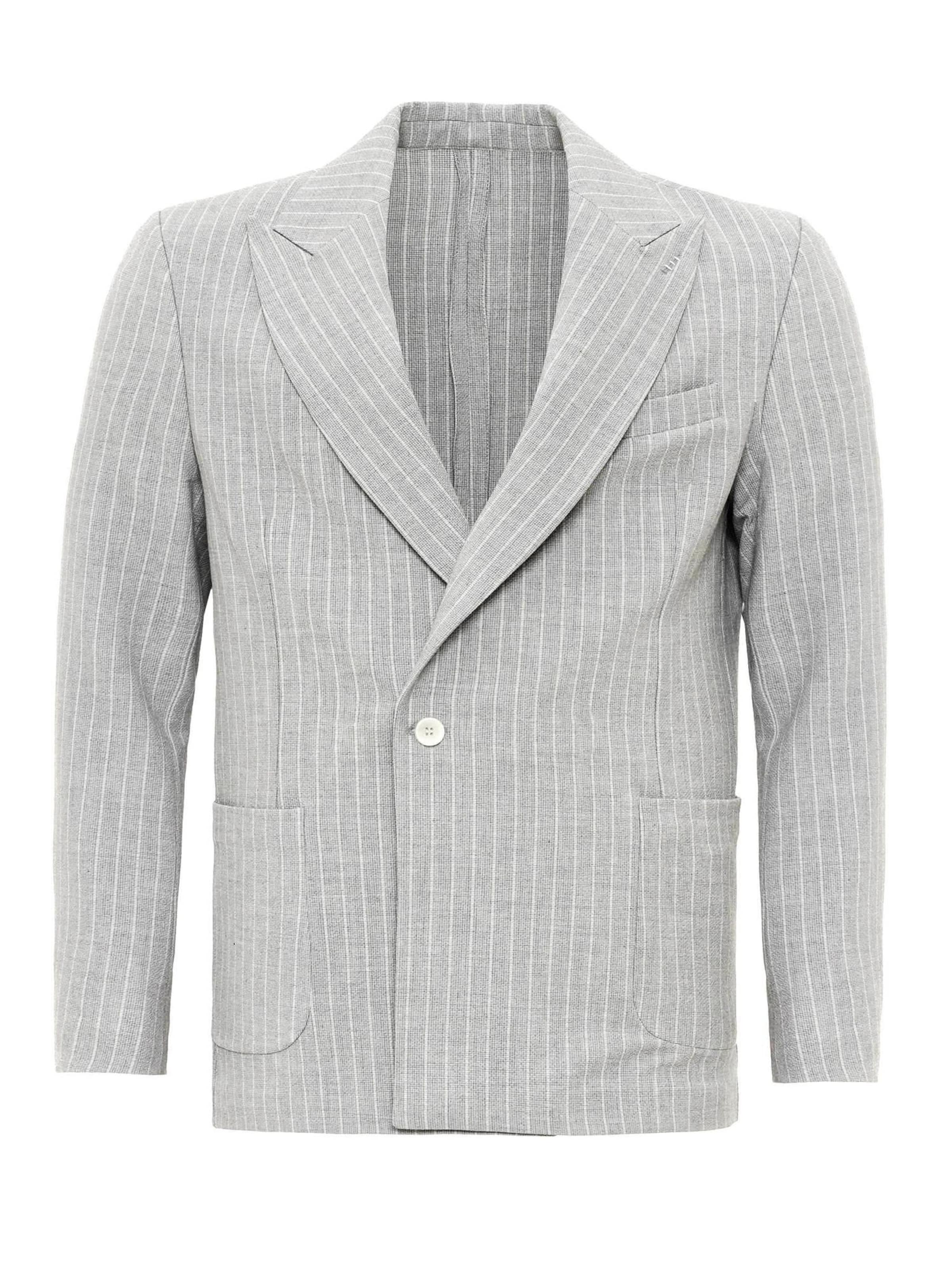 pelēks Antioch Slim fit Klasiska žakete: no priekšpuses