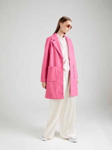 Manteau mi-saison 'ONLNEWVICTORIA' ONLY en rose