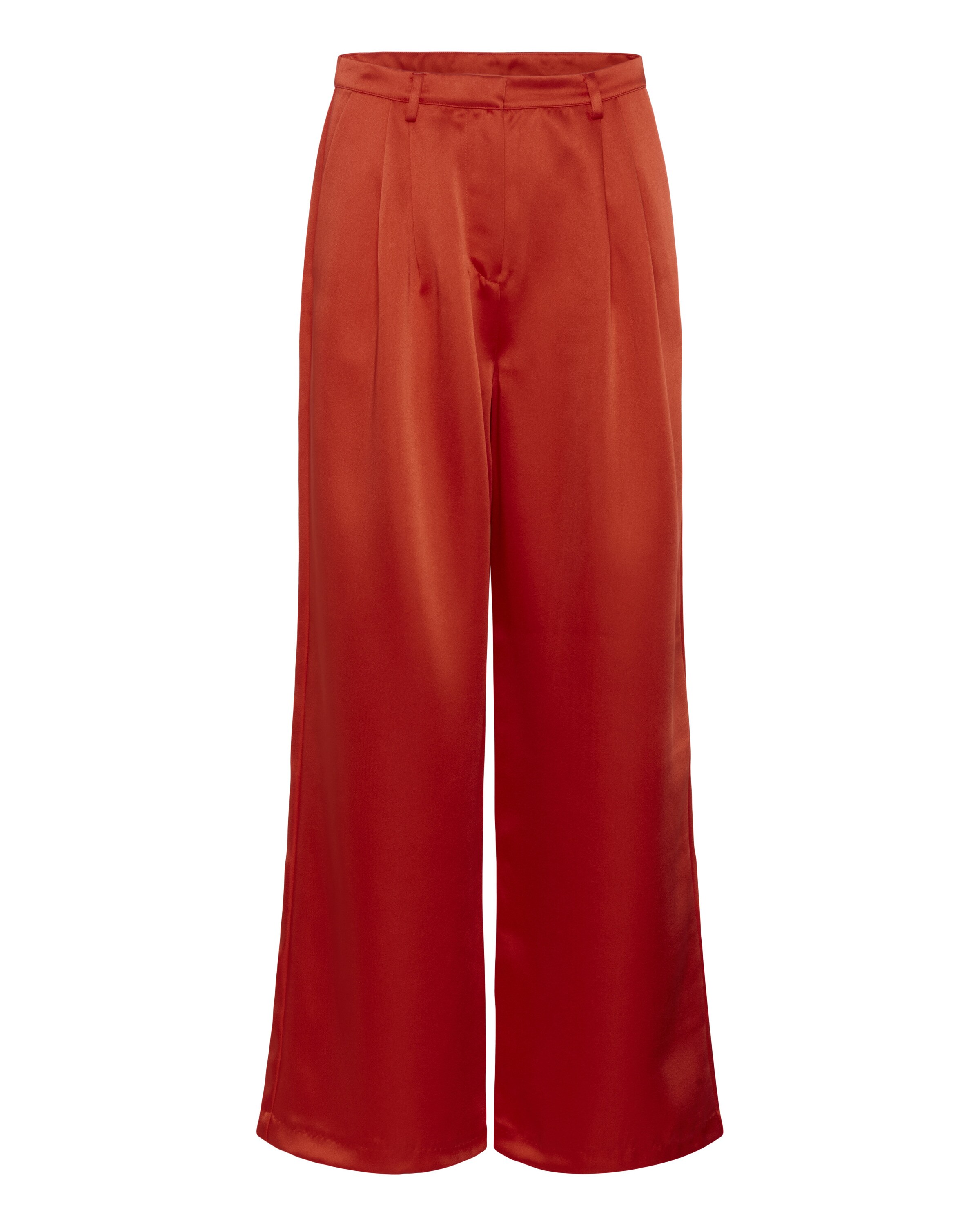 SOAKED IN LUXURY Wide Leg Hose 'SLLiva' in Rot: Vorderseite
