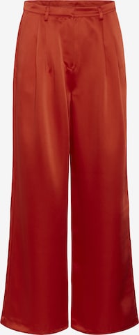 Wide Leg Pantalon 'SLLiva' SOAKED IN LUXURY en rouge : devant