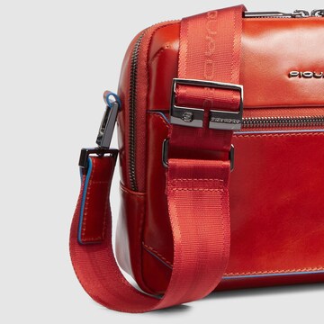 Borsa a tracolla 'Blue Square' di Piquadro in rosso