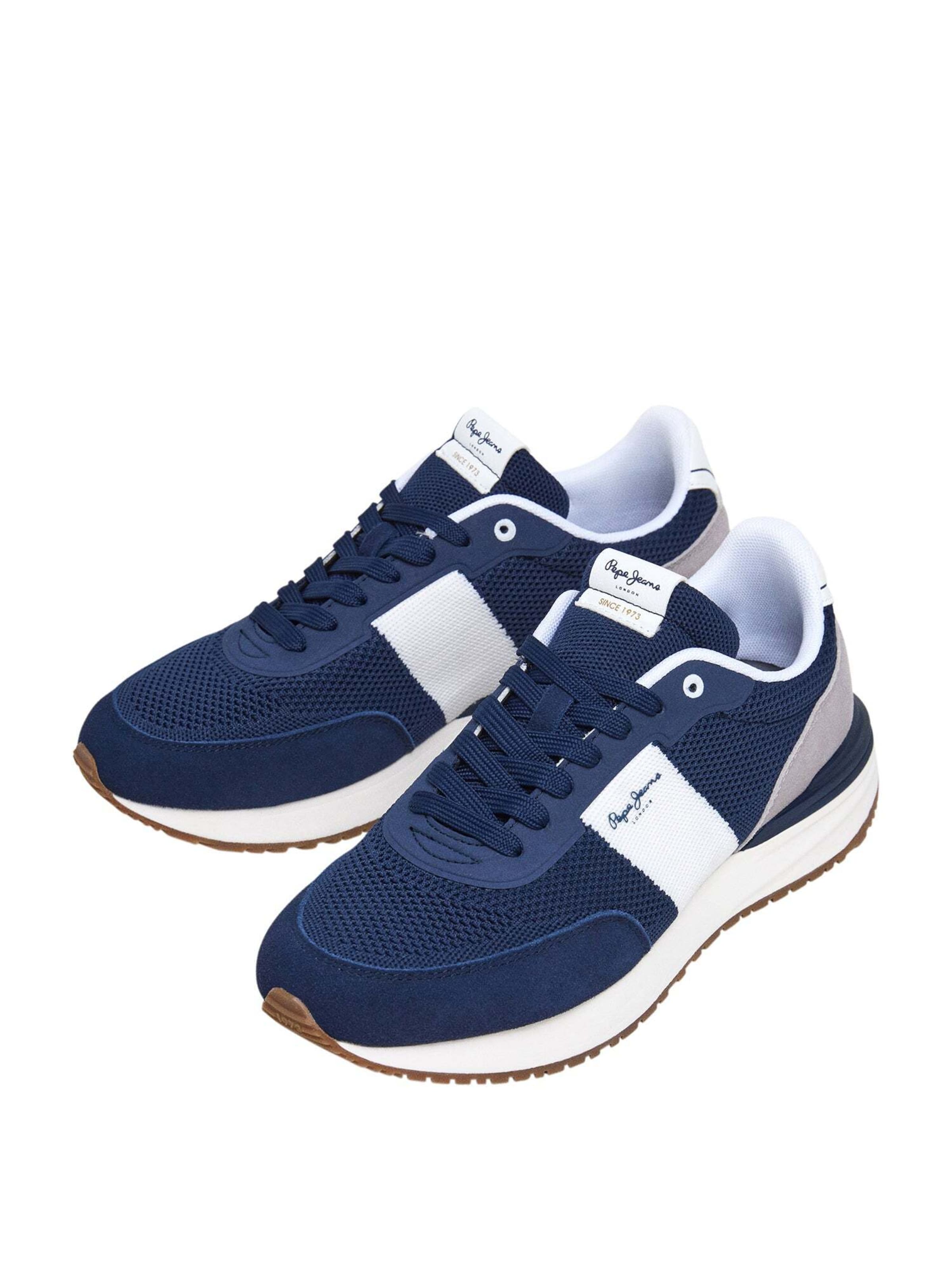 Baskets basses 'Buster' Pepe Jeans en bleu