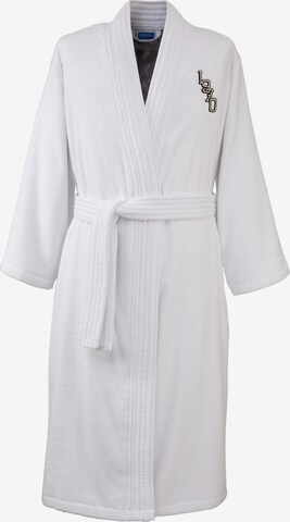 Kenzo Home Long Bathrobe in White: front