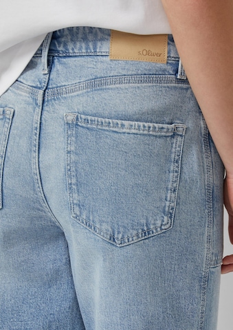 Effilé Jean ' MOM FIT ' s.Oliver en bleu