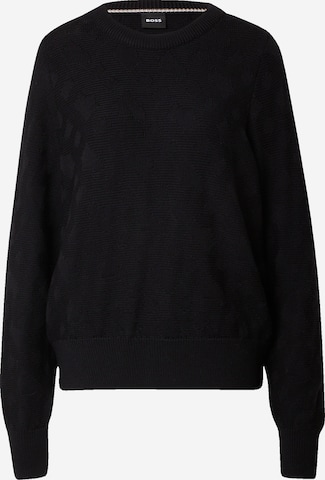 BOSS Black - Pullover 'Falao' em preto: frente