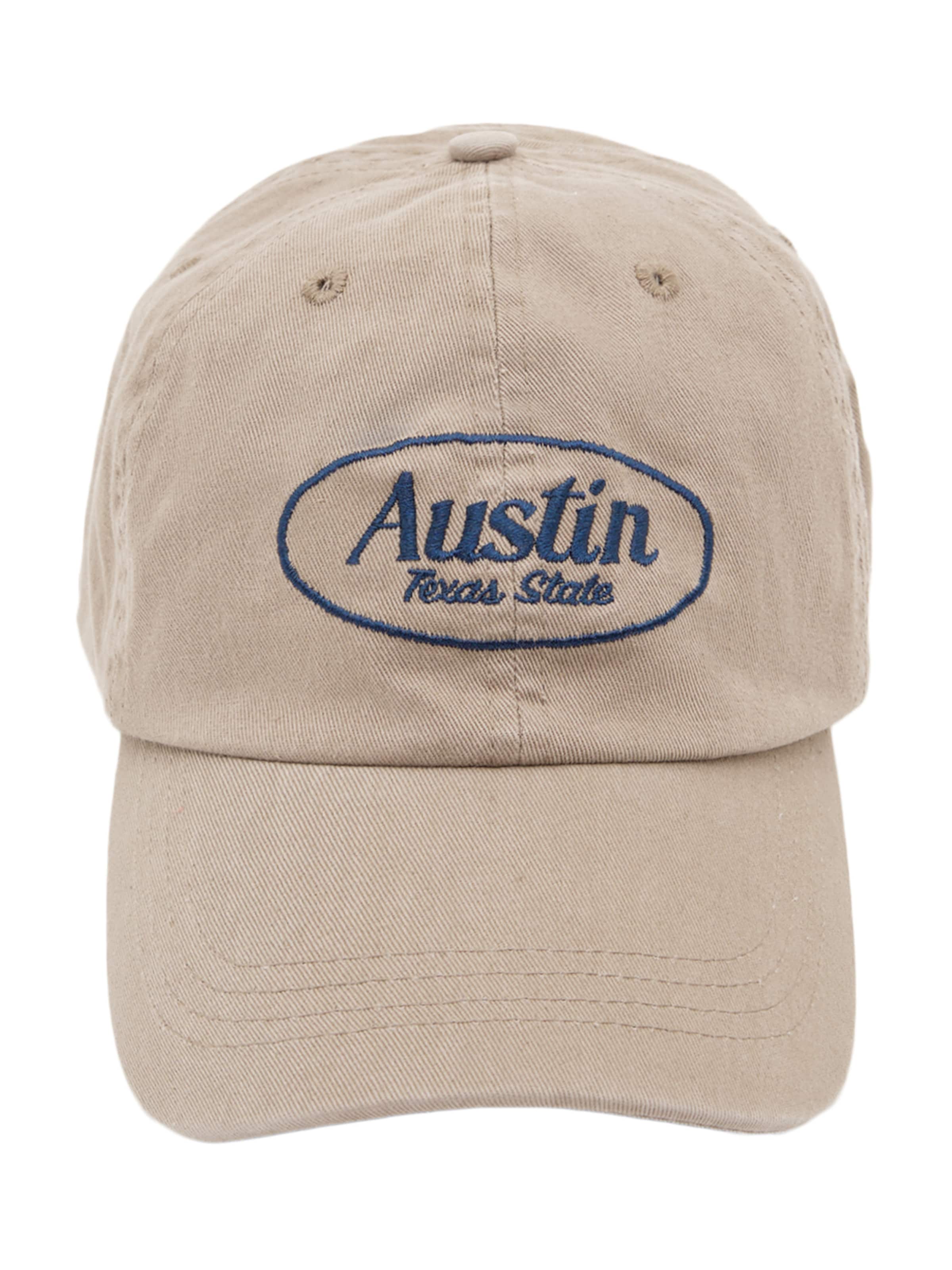 Pull&Bear Cap 'AUSTIN' in Beige