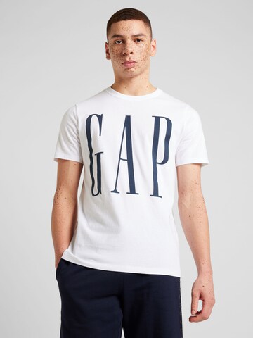 GAP Shirt in Wit: voorkant