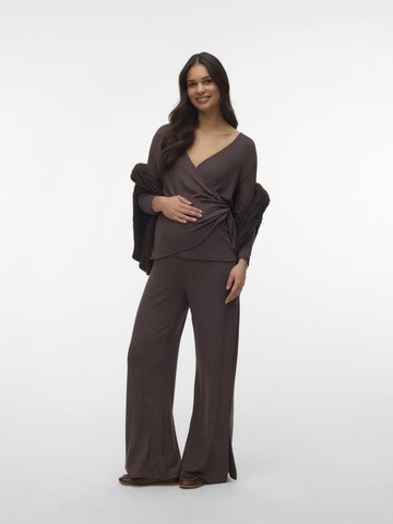 MAMALICIOUS Bluse‌‌‌‌‌‌ in Braun