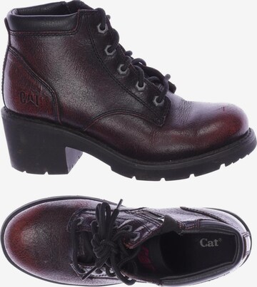 CATERPILLAR Dress Boots in 38 in Red: front