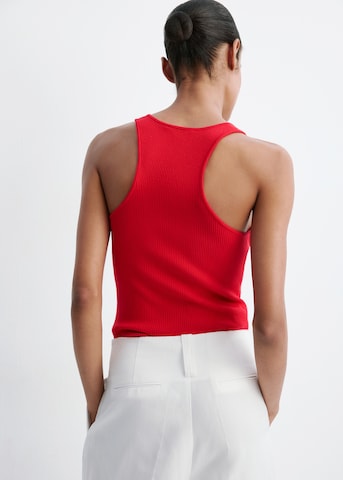 MANGO Stricktop 'LAURA' in Rot