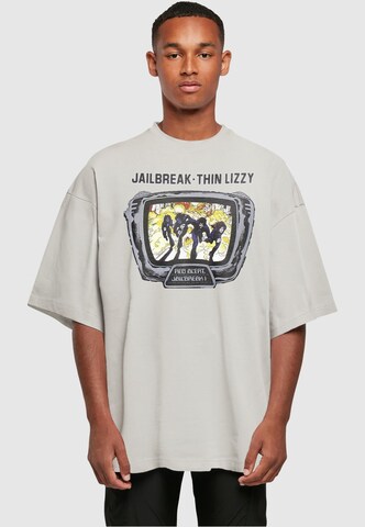 Merchcode Shirt 'Thin Lizzy - Jailbreak' in Grey: front