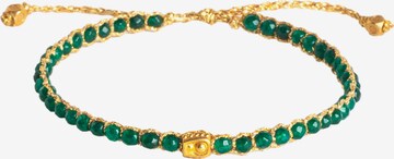 Bracelet Samapura Jewelry en vert : devant