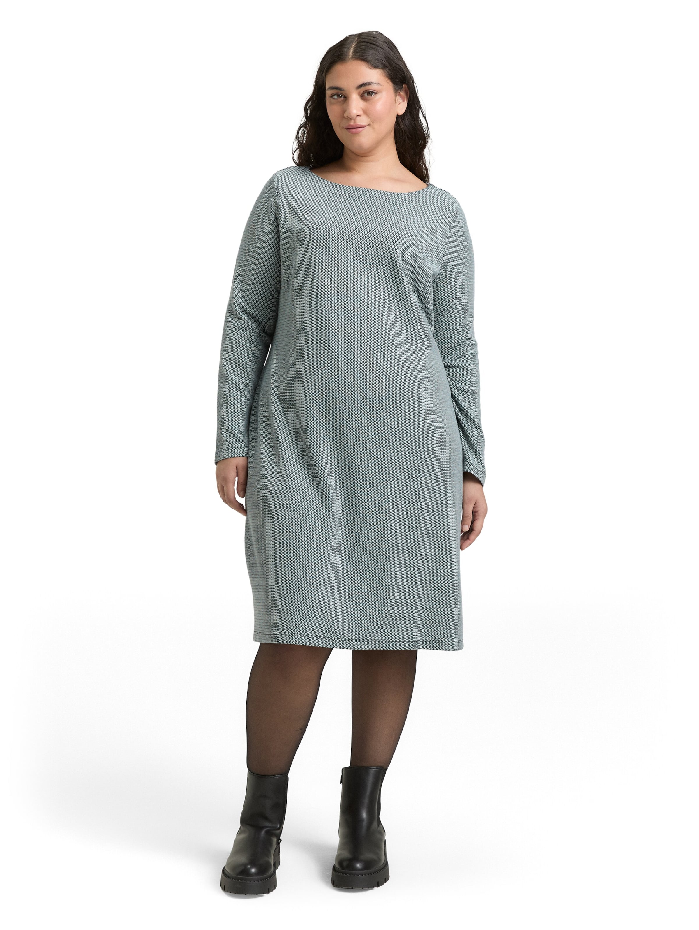 Tom Tailor Women + Dress in Blue: front