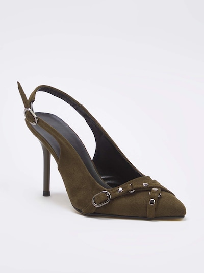 Trendyol Slingback Pumps in Olive, Item view