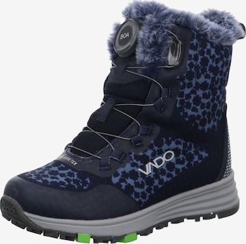 Vado Boots in Blue: front