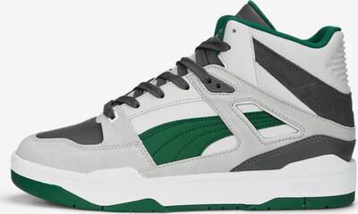 PUMA حذاء رياضي برقبة 'Slipstream' بـ رمادي فاتح / رمادي غامق / أخضر / أبيض, عرض المنتج