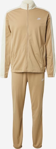 smėlio Nike Sportswear Standartinis Treningas 'CLUB': priekis