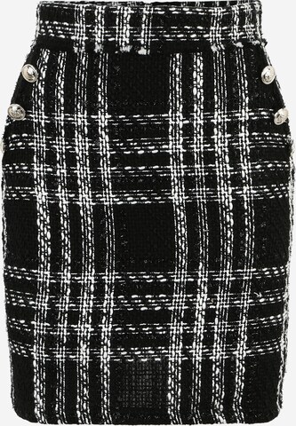 Wallis Petite Skirt in Black: front