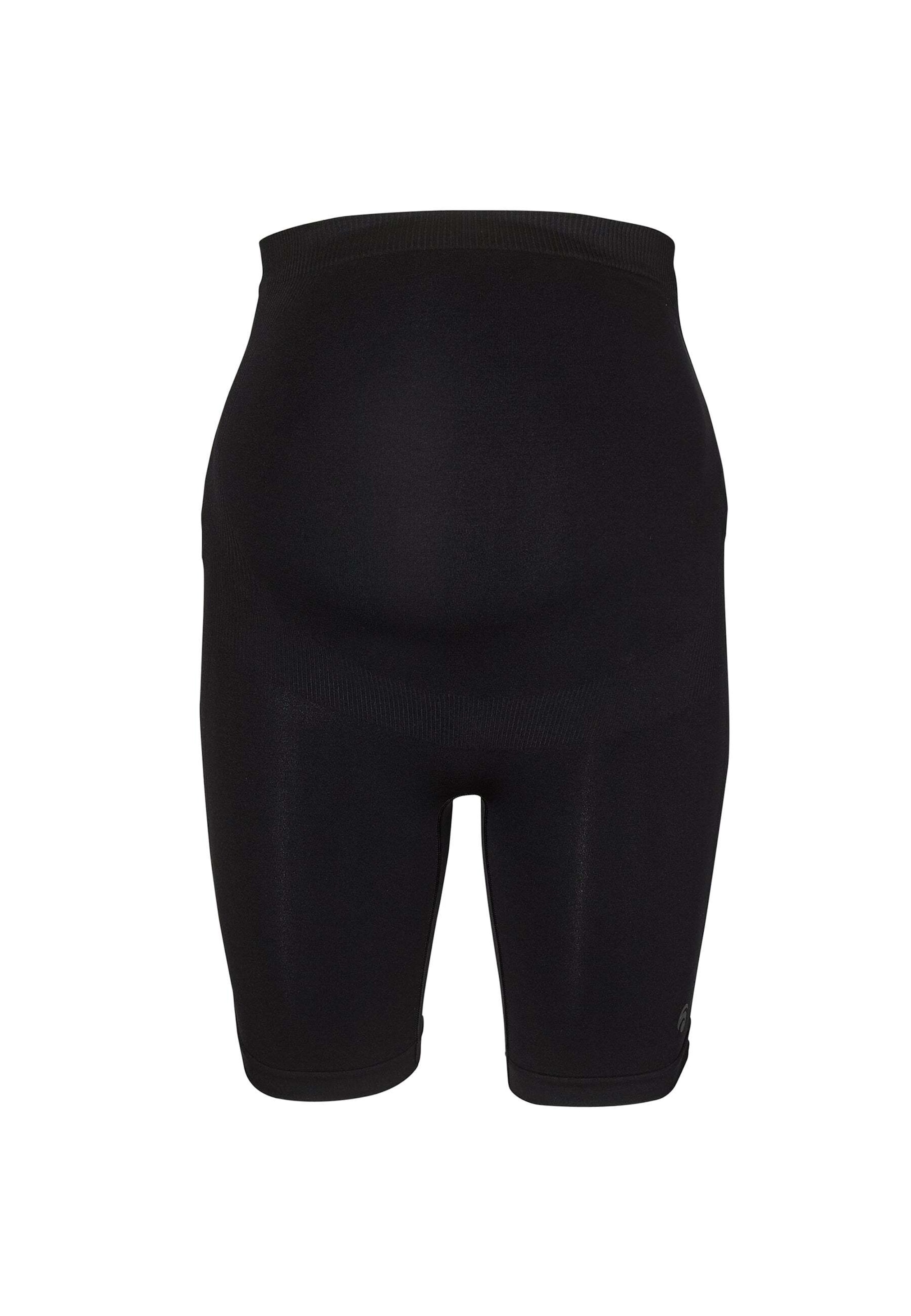 OCEANSAPART Slim fit Workout Pants 'Mia' in Black: front