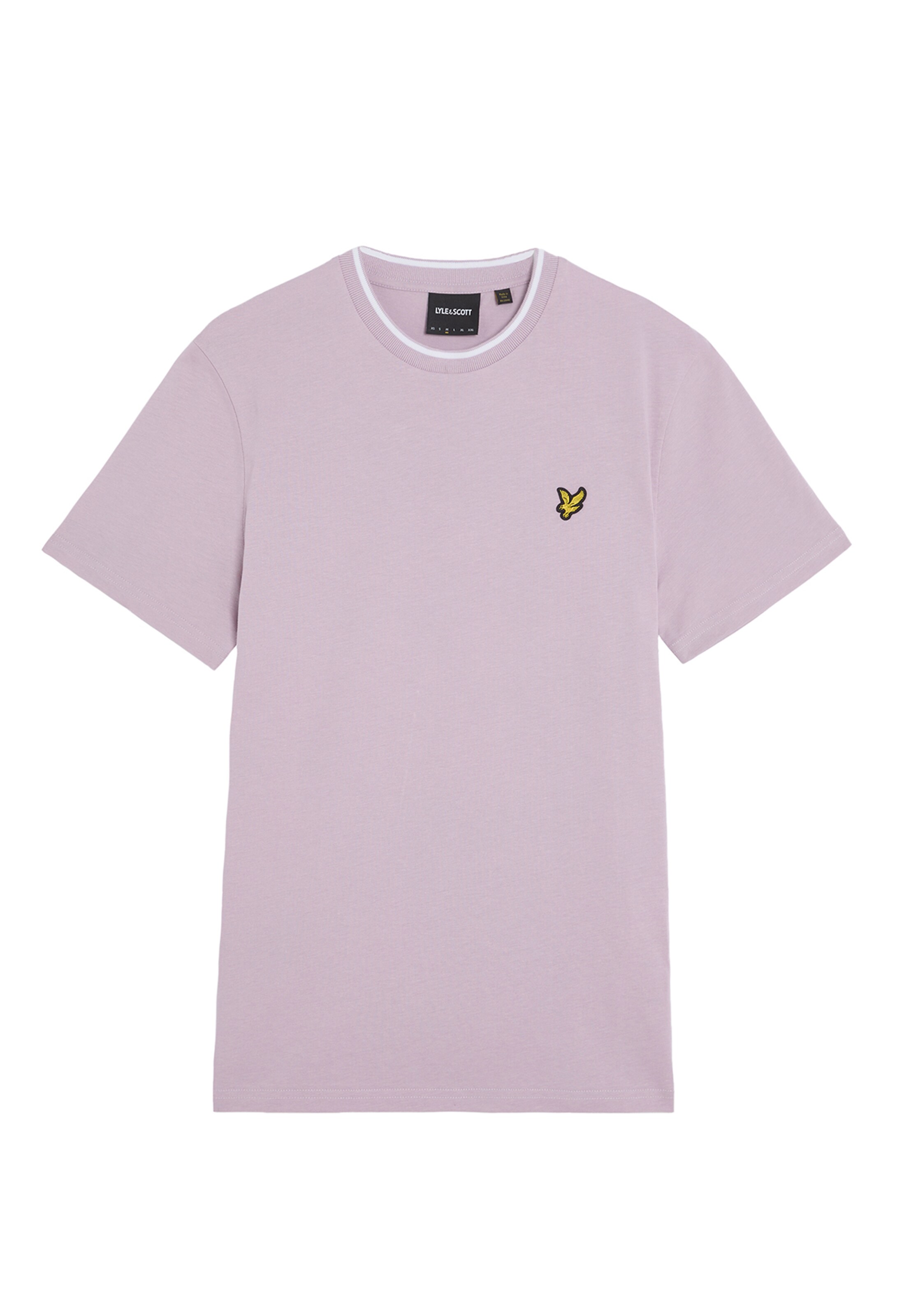 T-Shirt Lyle & Scott en violet : devant