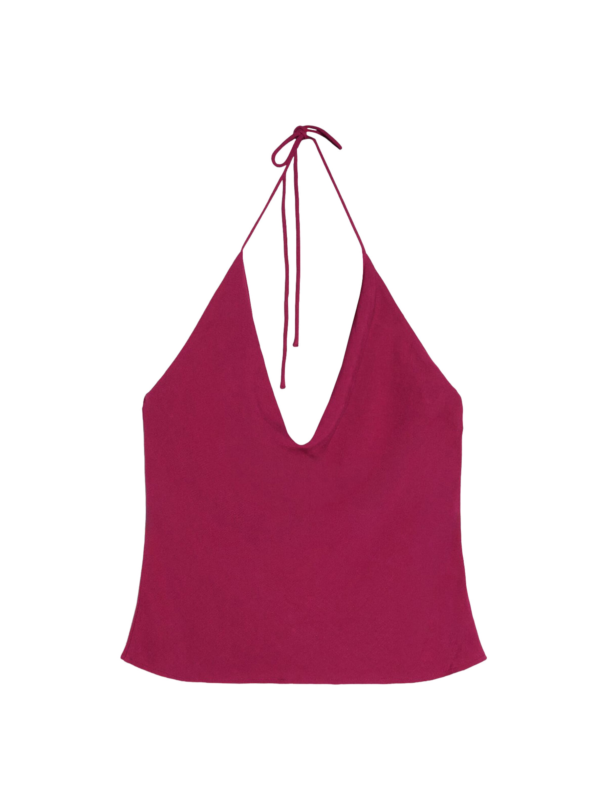 Bershka Top in Red: front
