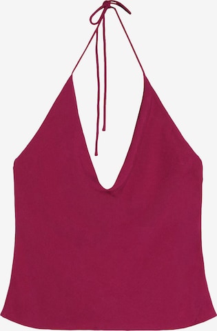 Bershka Top in Red: front