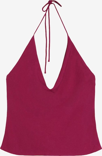 Bershka Toppi koossa XS värissä viininpunainen, Tuotenäkymä