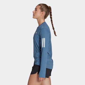 ADIDAS PERFORMANCE Performance shirt 'Own The Run' in Blue