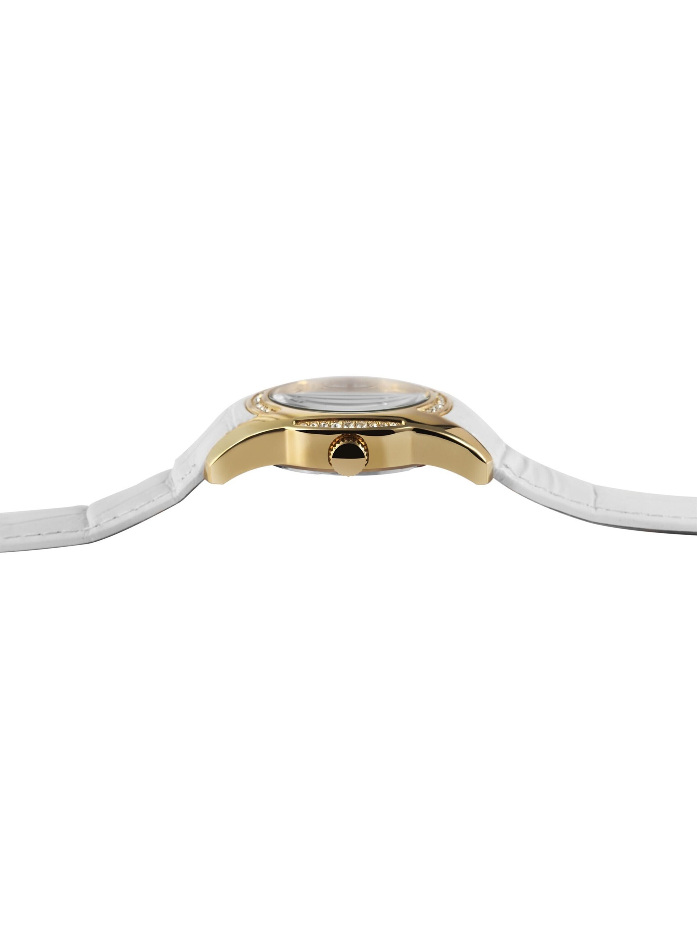 JUST Analog Watch 'Gill, 3 ATM' in White