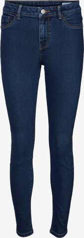 VERO MODA Skinny Jeans 'VMELLY' in Blauw: voorkant