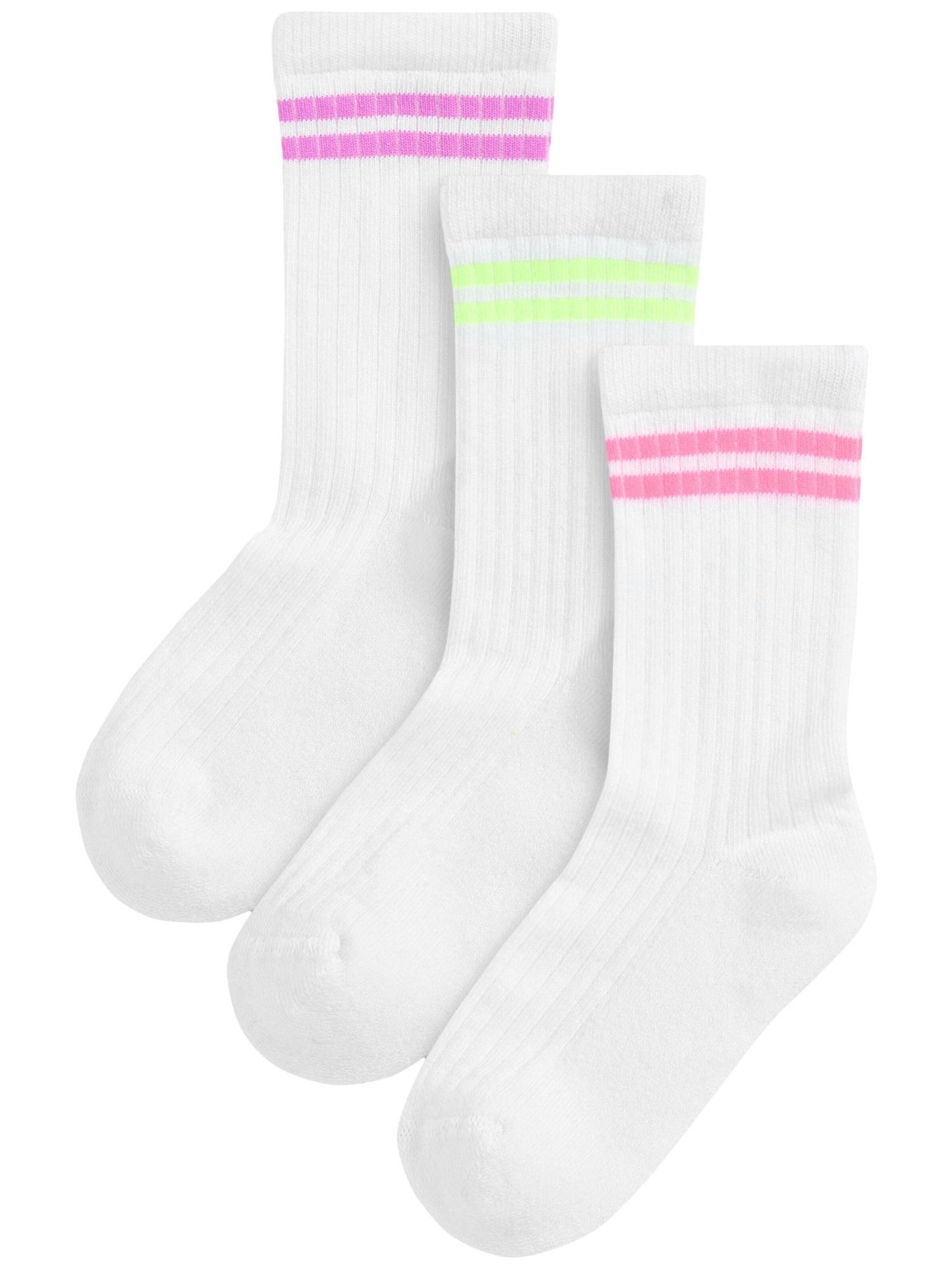 Chaussettes Next en blanc : devant