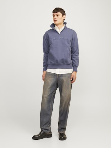 JACK & JONES Sweatshirt in Blau
