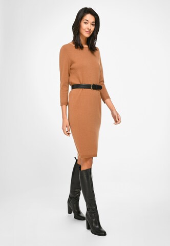 include Knitted dress in Brown