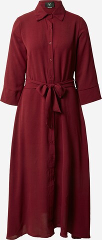 Robe-chemise AX Paris en rouge : devant