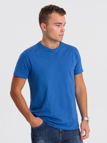 Ombre Shirt 'OM-TSBS-0146' in Blue: front