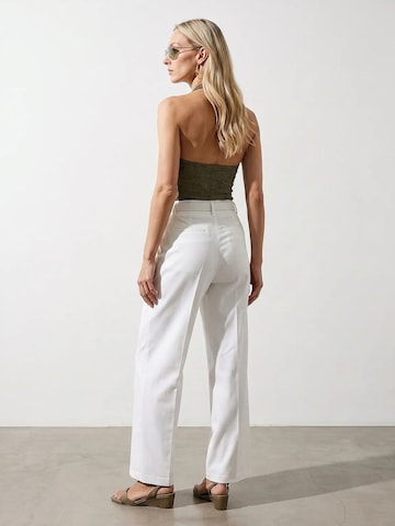 Dilvin Wide leg Pants 'Hose' in White