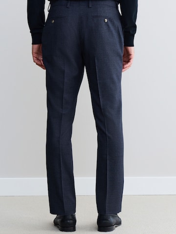 Next - regular Pantalón de pinzas en azul
