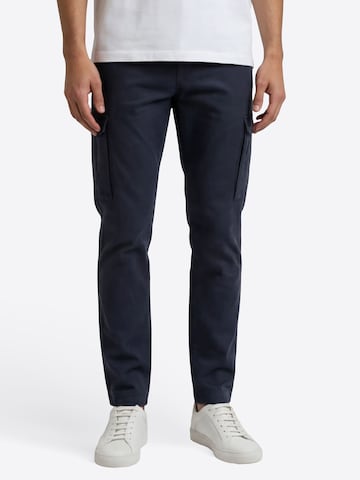 Effilé Pantalon chino 'Cean' PIERRE CARDIN en bleu : devant
