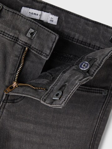 Bootcut Jean 'POLLY' NAME IT en gris