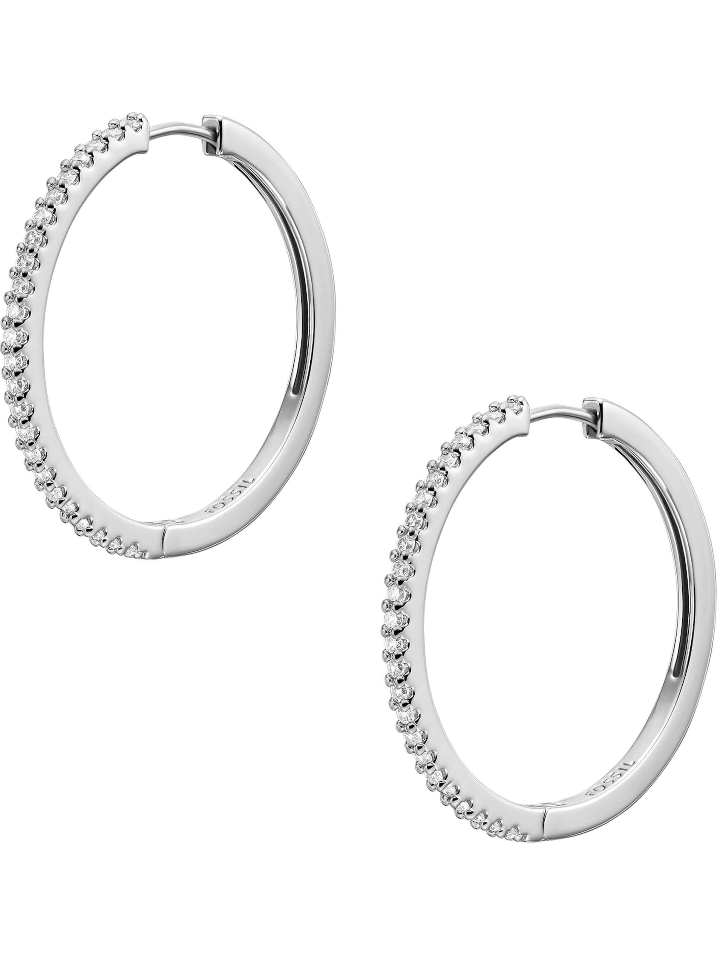 FOSSIL Ohrringe in Silber
